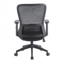 Chaise de Bureau Flo Réglable 51 x 50 cm Noir en Tunisie