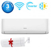 Climatiseur Hisense Inverter 18000 BTU Chaud Froid Blanc