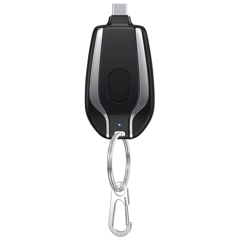 Power Bank Type-C Porte Clé Noir en Tunisie