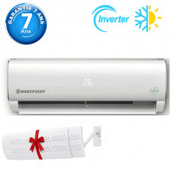 Climatiseur Westpoint Inverter 12000 BTU Chaud & Froid Blanc