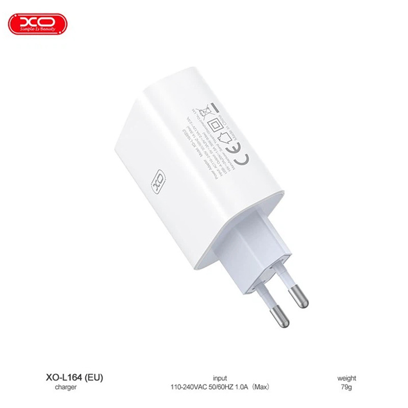 Adaptateur Chargeur XO L164 120W Blanc en Tunisie