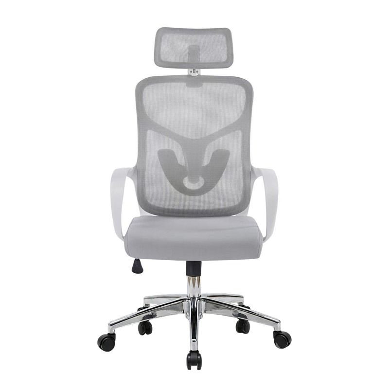Chaise Directeur Alba Avec Accoudoirs Gris en Tunisie