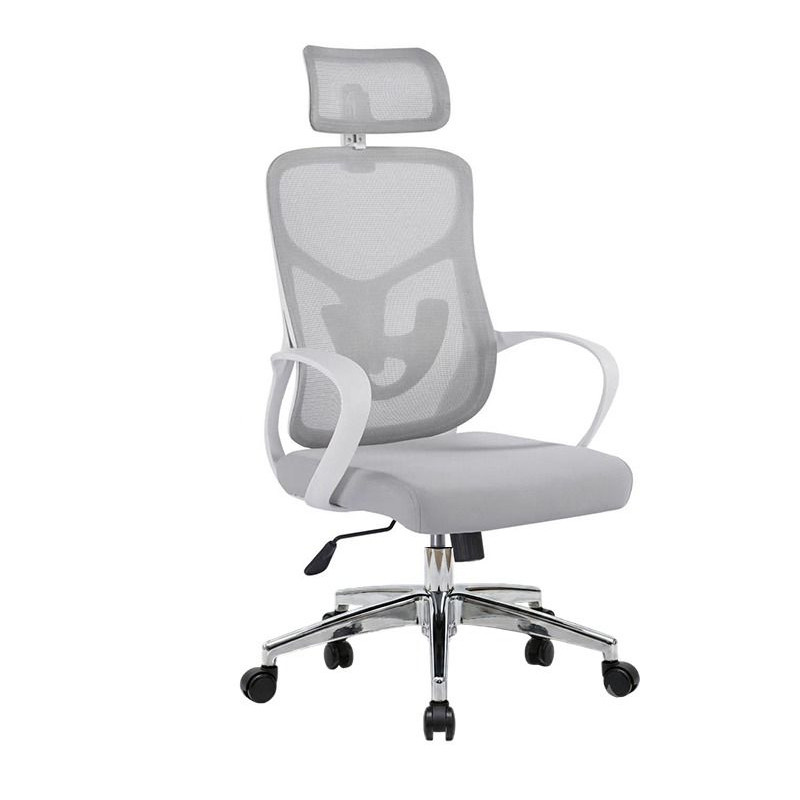 Chaise Directeur Alba Avec Accoudoirs Gris en Tunisie