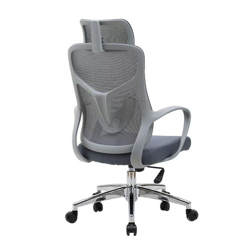 Chaise Directeur Alba Avec Accoudoirs Gris en Tunisie