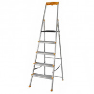 Escabeau Pliable 5 Marches Gris en Tunisie