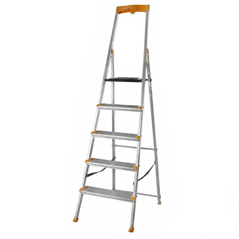 Escabeau Pliable 5 Marches Gris en Tunisie