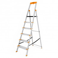 Escabeau Pliable 6 Marches Gris en Tunisie