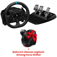 Volant Et Pédale Logitech G923 Pour PC/PS4/PS5 Noir