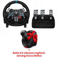 Volant de Course Et Pédale Logitech G29 Noir en Tunisie