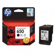 Cartouche d'encre HP 650 Original - Noir