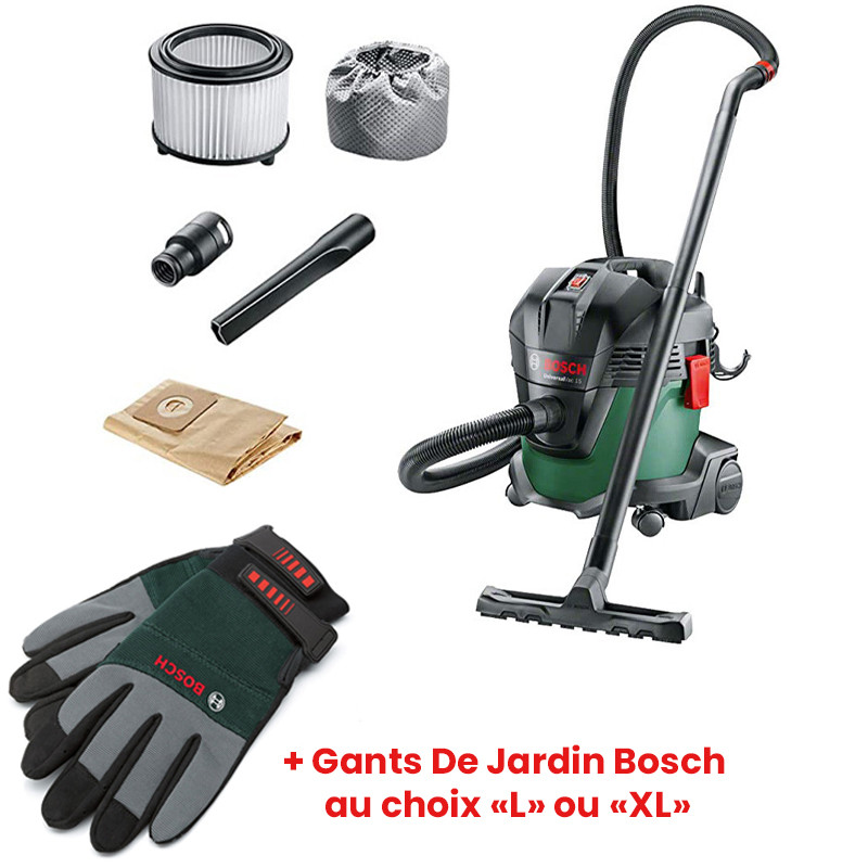 Aspirateur Bosch Universalvac 15 Avec Set D'accessoires