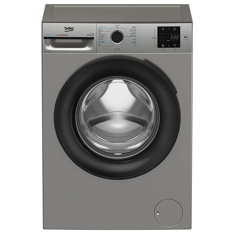 Machine à Laver Frontale Beko BM3WFT38200BS Inverter 8Kg Gris en Tunisie