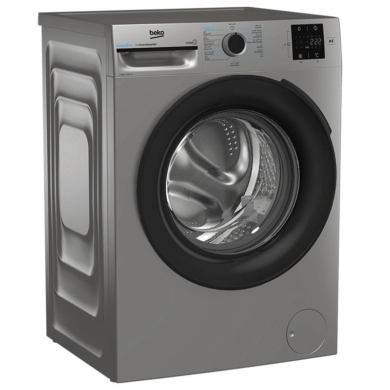 Machine à Laver Frontale Beko BM3WFT38200BS Inverter 8Kg Gris en Tunisie
