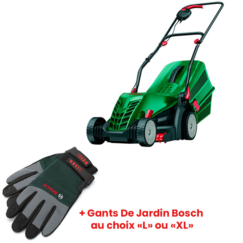 Tondeuse à Gazon Bosch UniversalRotak 34-405 1300W Vert en Tunisie