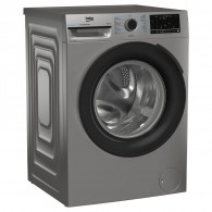 Machine à Laver Frontale Beko BM3WFT48400BS Inverter 8Kg Silver en Tunisie