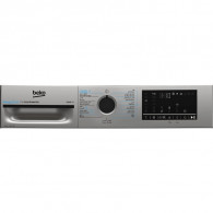 Machine à Laver Frontale Beko BM3WFT48400BS Inverter 8Kg Silver en Tunisie