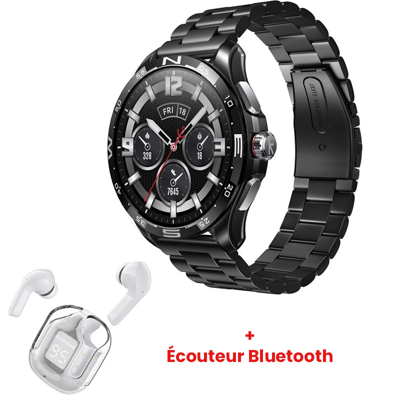 Montre Connectée Kieslect Calling Watch Actor Leading Noir en Tunisie