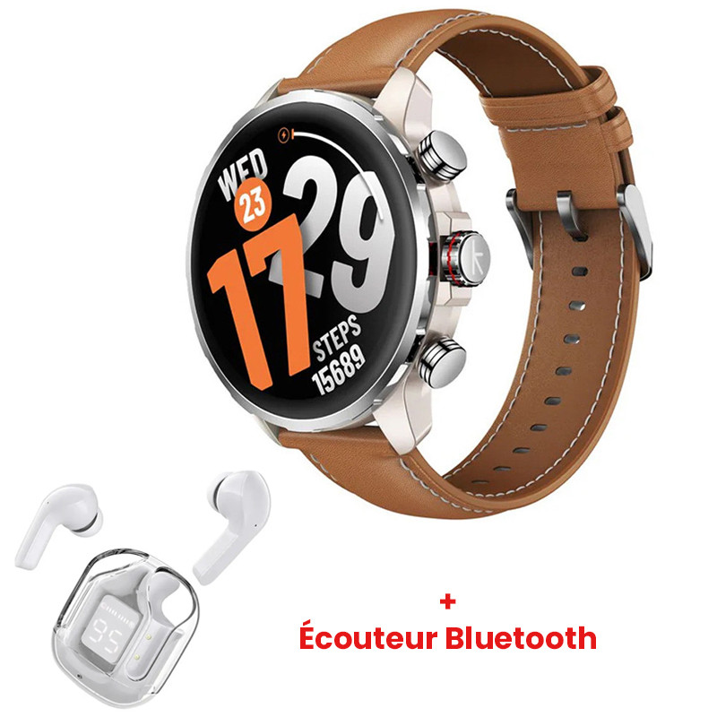 Montre Connectée Kieslect KR3 Gold en Tunisie