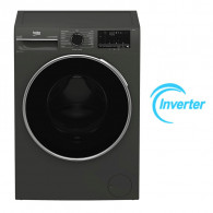 Machine à Laver Frontale Beko B3WFT410542MG Inverter 10Kg Gris en Tunisie