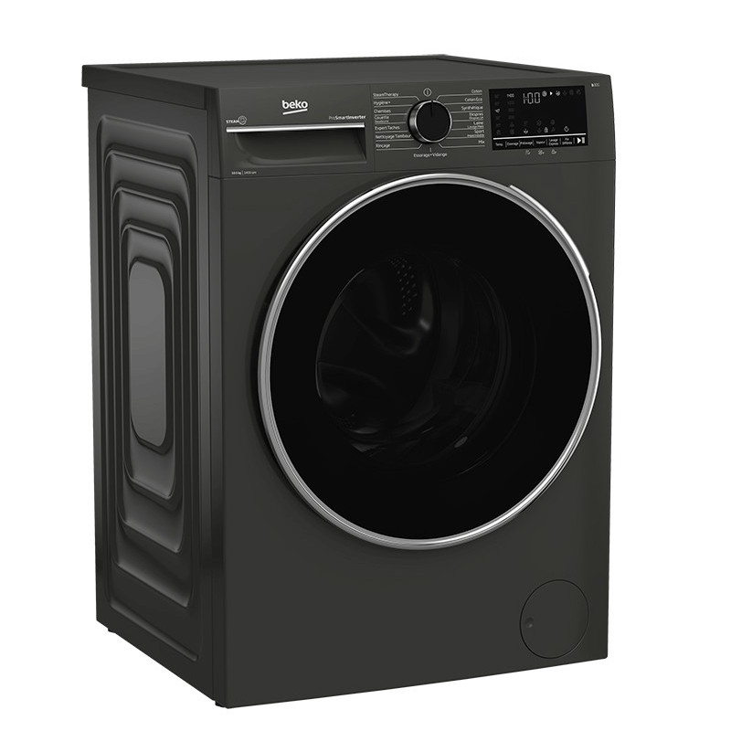 Machine à Laver Frontale Beko B3WFT410542MG Inverter 10Kg Gris en Tunisie