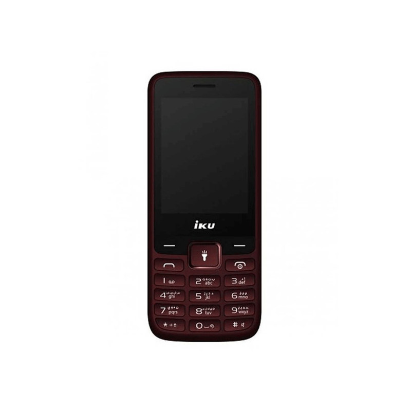 Téléphone Portable IKU F16 - Rouge foncé