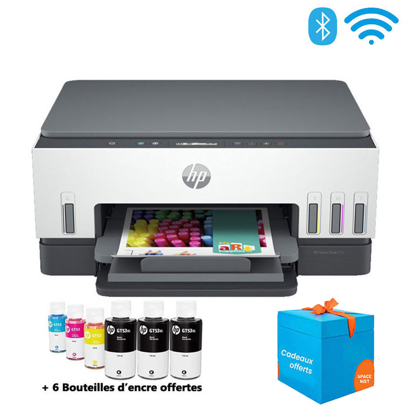 Imprimante Tout En Un HP Smart Tank 670 (6UU48A)