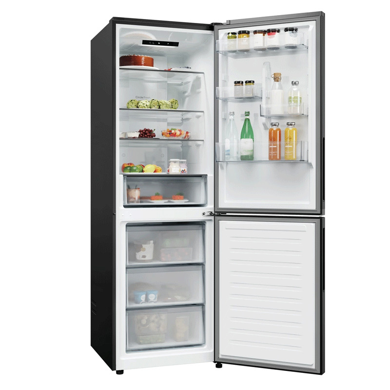 Réfrigérateur Combiné Candy CNCQ2T618EBMA 330L NoFrost Noir en Tunisie