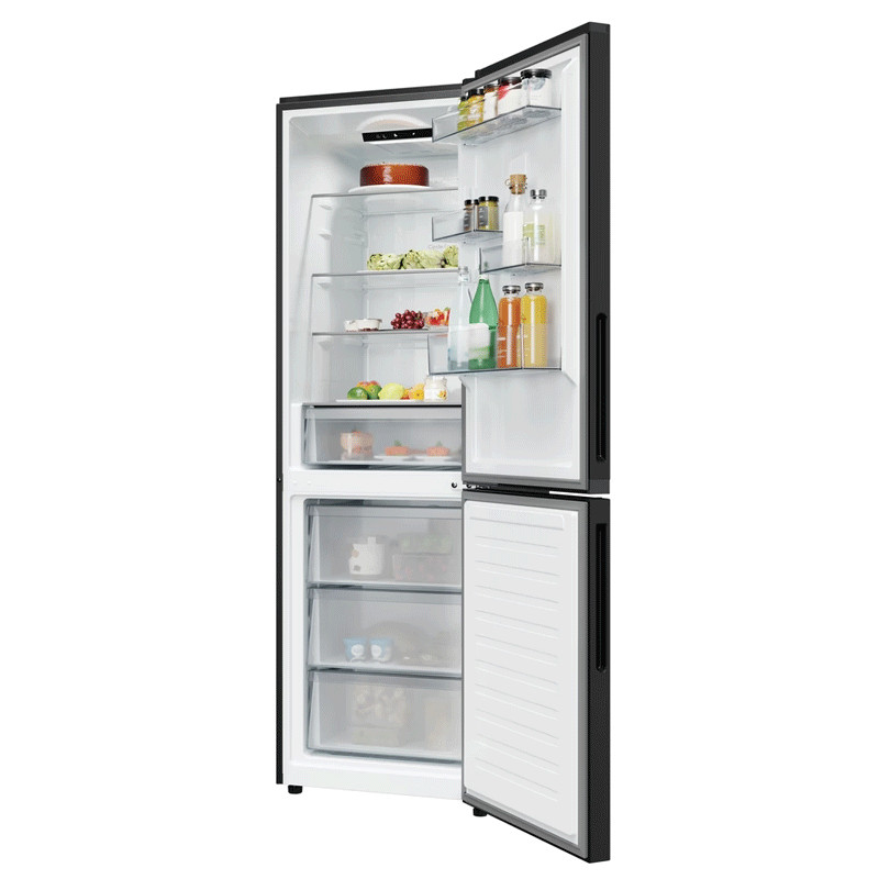 Réfrigérateur Combiné Candy CNCQ2T618EBMA 330L NoFrost Noir en Tunisie