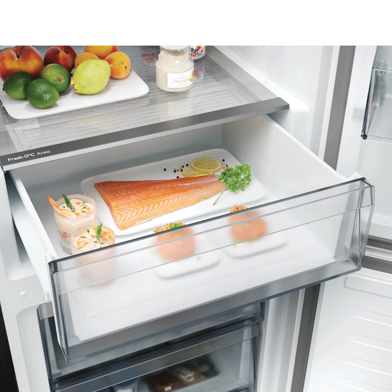 Réfrigérateur Combiné Candy CNCQ2T618EBMA 330L NoFrost Noir en Tunisie