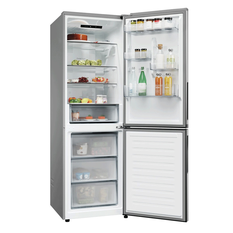Réfrigérateur Combiné Candy CNCQ2T618EXMA 330L NoFrost Inox en Tunisie