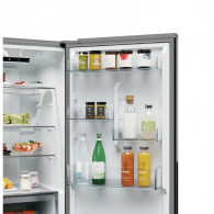 Réfrigérateur Combiné Candy CNCQ2T618EXMA 330L NoFrost Inox en Tunisie