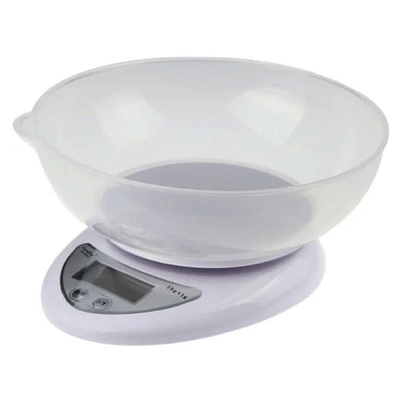 Balance de Cuisine Digital 5Kg Blanc en Tunisie