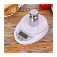 Balance de Cuisine Digital 5Kg Blanc en Tunisie