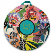 Coussin De Sol Flowers Luxury Noir en Tunisie