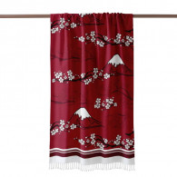 Pack Fouta Plage Summer Chinese Style Rouge en Tunisie