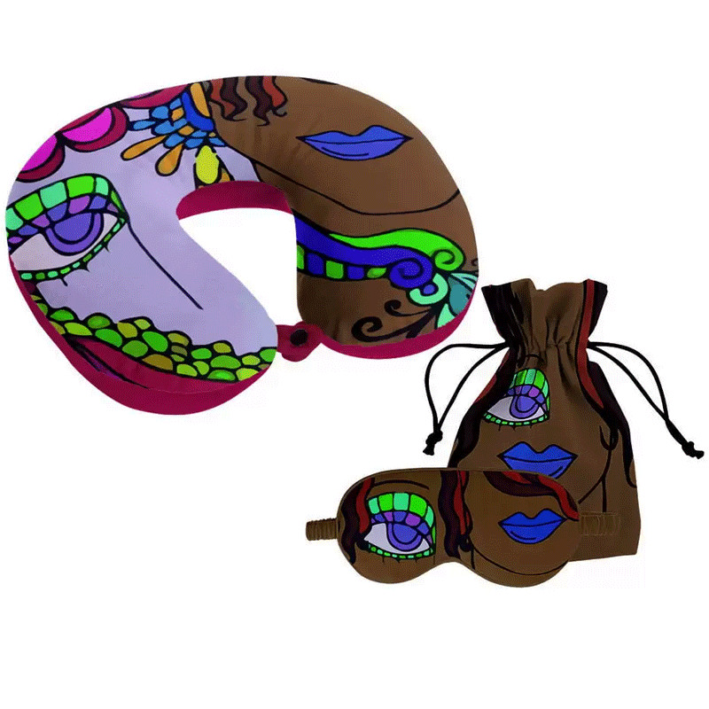 Pack Travel Woman Eye 3 Pièces Marron en Tunisie