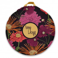 Coussin De Sol Spring Days Noir en Tunisie