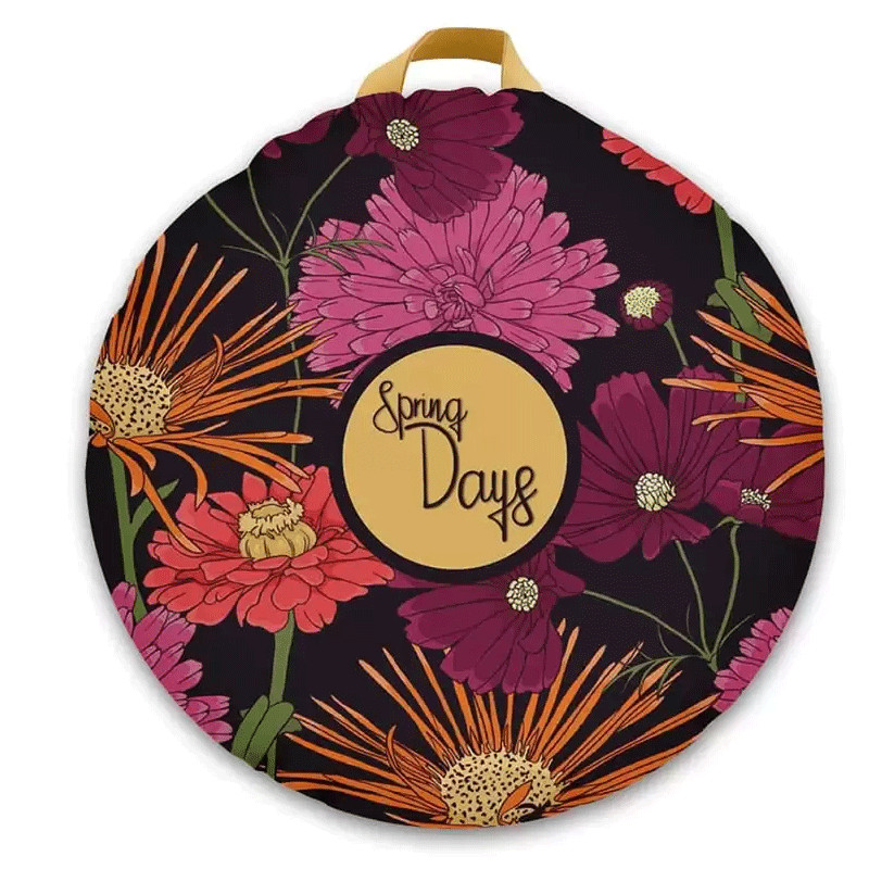 Coussin De Sol Spring Days Noir en Tunisie