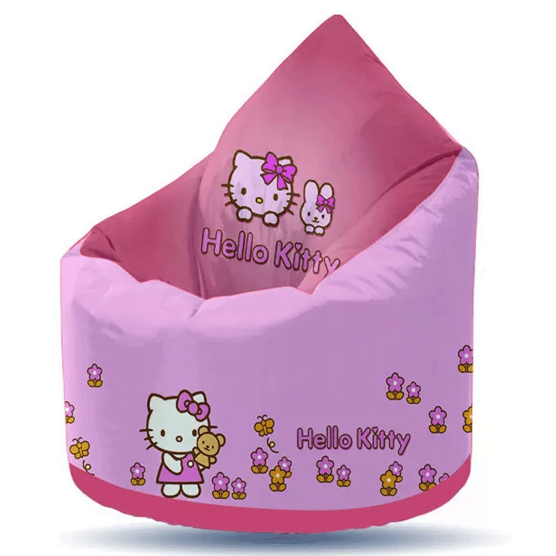 Pouf Plume S Hello Kitty Rose en Tunisie