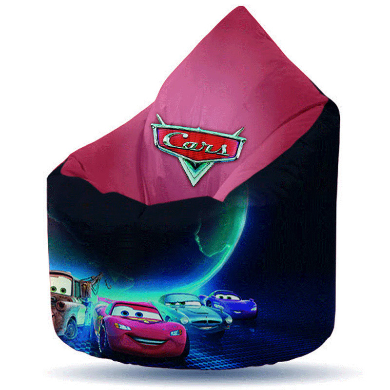 Pouf Poire Hydrofuge S Speed Cars Bleu en Tunisie