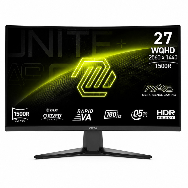 Ecran Gamer MSI MAG 275CQF E18 27" WQHD 180Hz Noir en Tunisie
