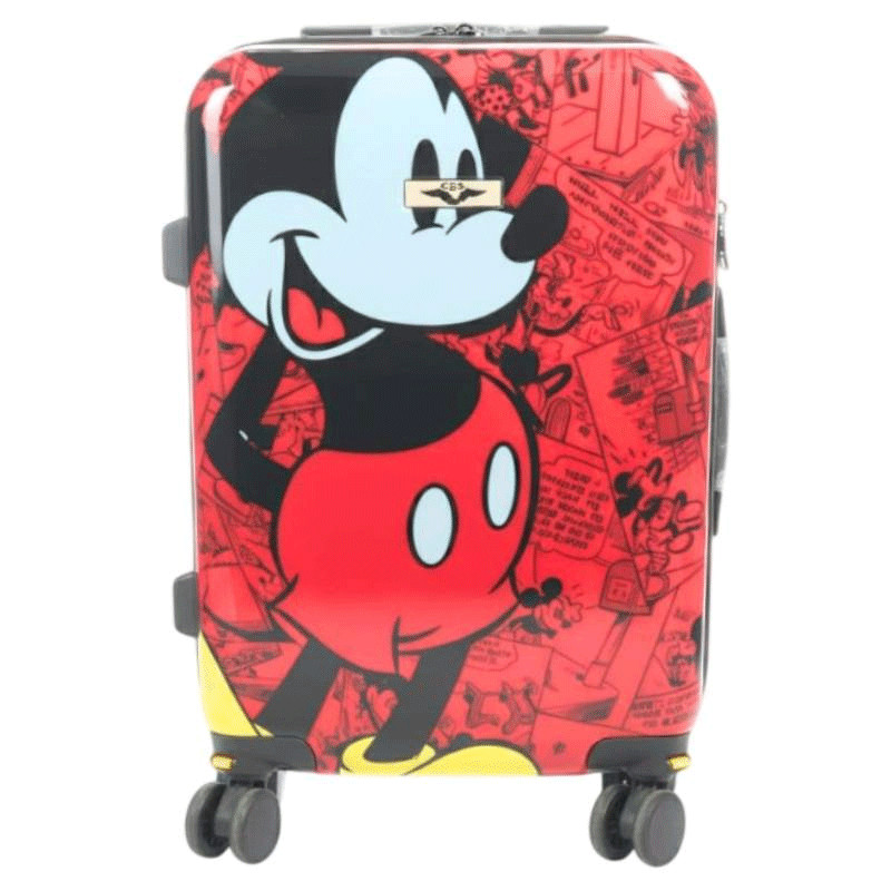 Valise Pour Enfant CBA Mickey 40CM Rouge en Tunisie