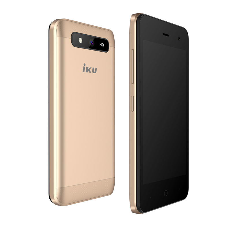 Téléphone Portable IKU IX / 3G / Double SIM - Gold Téléphone Portable IKU IX / 3G / Double SIM - Gold