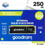 Disque Dur SSD Interne Goodram PX600 250Go NVMe M.2