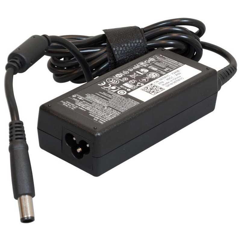 Chargeur Pc Portable Dell 19.5V 3,34A 65W Original Noir en Tunisie