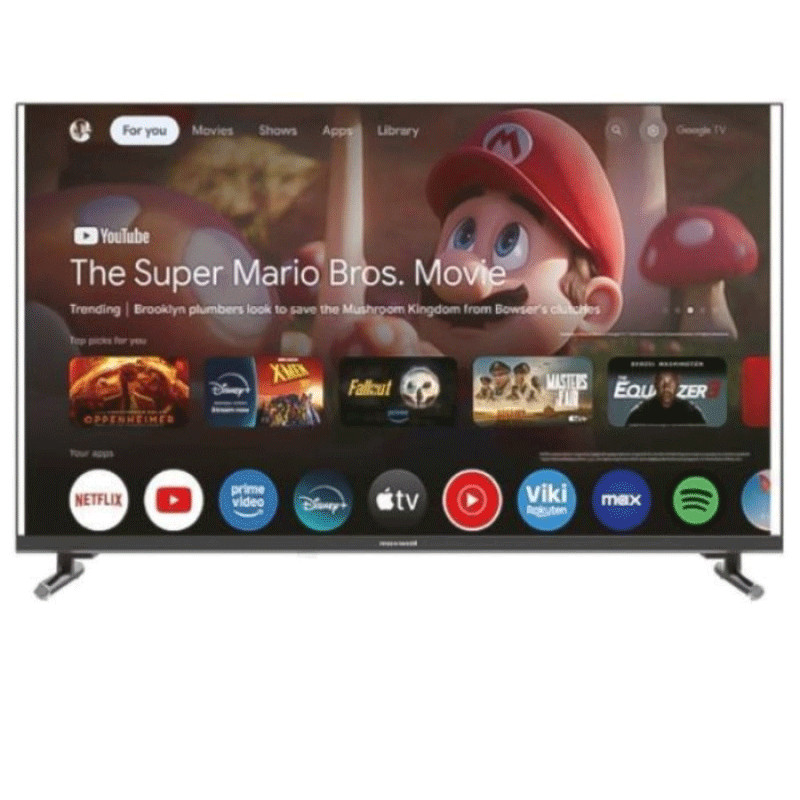TV Maxwell MG60SB 55" 4k UHD Google Smart Tv Noir