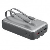 Power Bank Rivacase VA2612 20 000 mAh 30W Gris En Tunisie