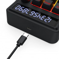 Pavé numérique Sans Fil Redragon K733 Cove RGB Noir en Tunisie