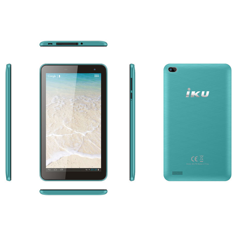 Tablette IKU T4 7" | 3G | Turquoise Tablette IKU T4 7" | 3G | Turquoise