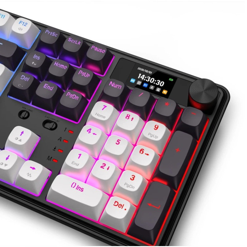 Clavier Gamer Sans Fil Redragon WYVERN K761 Pro RGB Noir en Tunisie